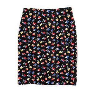 Philosophy Floral Print Pencil Skirt Above Knee Fitted SZ 6 New
